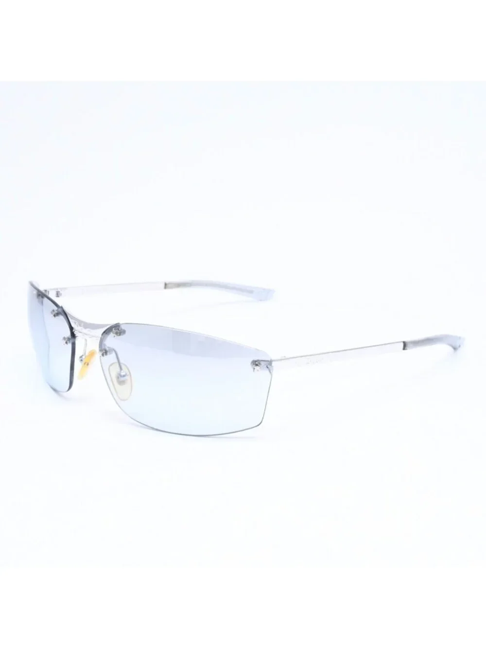 Dior Pop Rimless Sunglasses Gray Silver Eyewear